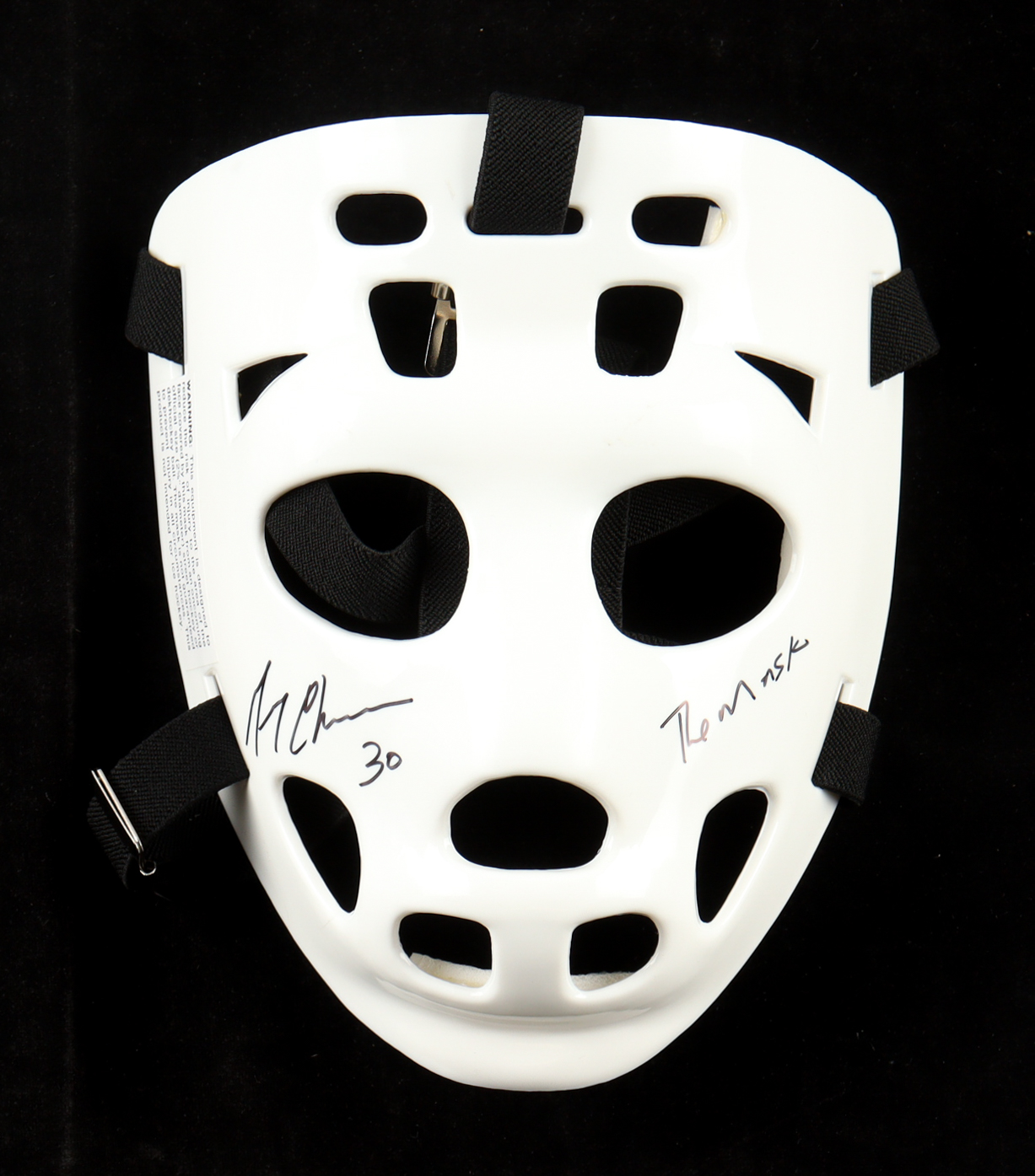 Gerry Cheevers Signed Throwback Hockey Goalie Mask Inscribed "The Mask" (Schwartz) at PristineAuction.com Gerry Cheevers Signed Throwback Hockey Goalie Mask Inscribed "The Mask" (Schwartz) at PristineAuction.com