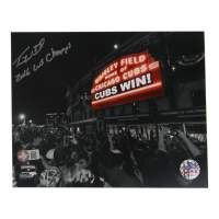 Travis Wood Signed Cubs 8x10 Photo Inscribed "2016 WS Champs" (Schwartz) at PristineAuction.com