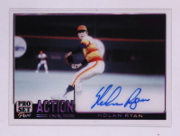 Nolan Ryan 2023 Leaf Pro Set Pure Action Ink Magenta Spectrum #AINR1 #11/20 at PristineAuction.com