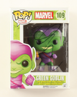 Willem Dafoe Signed "Marvel" #109 Green Goblin Bobble-Head Funko Pop! Vinyl Figure (AutographCOA) at PristineAuction.com
