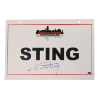 Sting Signed 2024 Chicago Sports Spectacular 11x17 Show Sign (Schwartz) at PristineAuction.com