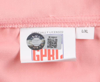 "A League Of Their Own" Rockford Peaches Jersey Cast-Signed & Inscribed By (11) with Geena Davis, Lori Petty, Rosie O'Donnell (Schwartz) at PristineAuction.com "A League Of Their Own" Rockford Peaches Jersey Cast-Signed & Inscribed By (11) with Geena Davis, Lori Petty, Rosie O'Donnell (Schwartz) at PristineAuction.com