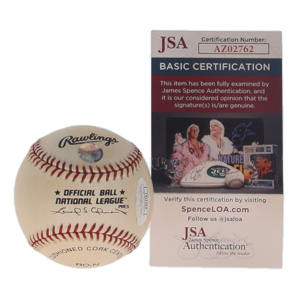 Red Schoendienst Signed ONL Baseball Inscribed "HOF 89" (JSA) at PristineAuction.com Red Schoendienst Signed ONL Baseball Inscribed "HOF 89" (JSA) at PristineAuction.com