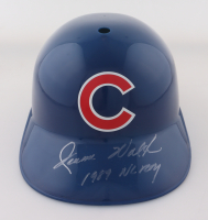 Jerome Walton Signed Cubs Full-Size Batting Helmet Inscribed "1989 NL ROY" (Schwartz) at PristineAuction.com