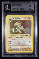 Kabutops 1999 Pokemon Fossil Unlimited #9 Holo (BGS 9) at PristineAuction.com