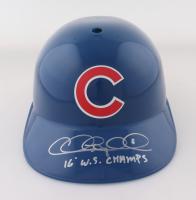 Chris Coghlan Signed Cubs Full-Size Batting Helmet Inscribed "16 WS Champs" (Schwartz) at PristineAuction.com