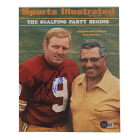 Sonny Jurgensen Signed Redskins 8x10 Photo Inscribed "HOF 83" (Beckett) at PristineAuction.com