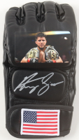 Henry Cejudo Signed Custom USA MMA Glove (Beckett) at PristineAuction.com