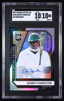 Quincy Hamilton 2021 Elite Extra Edition Signatures #148 (SGC 10) at PristineAuction.com