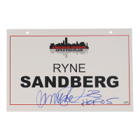 Ryne Sandberg Signed 2024 Chicago Sports Spectacular 11x17 Show Sign Inscribed "HOF 05" (Schwartz) at PristineAuction.com