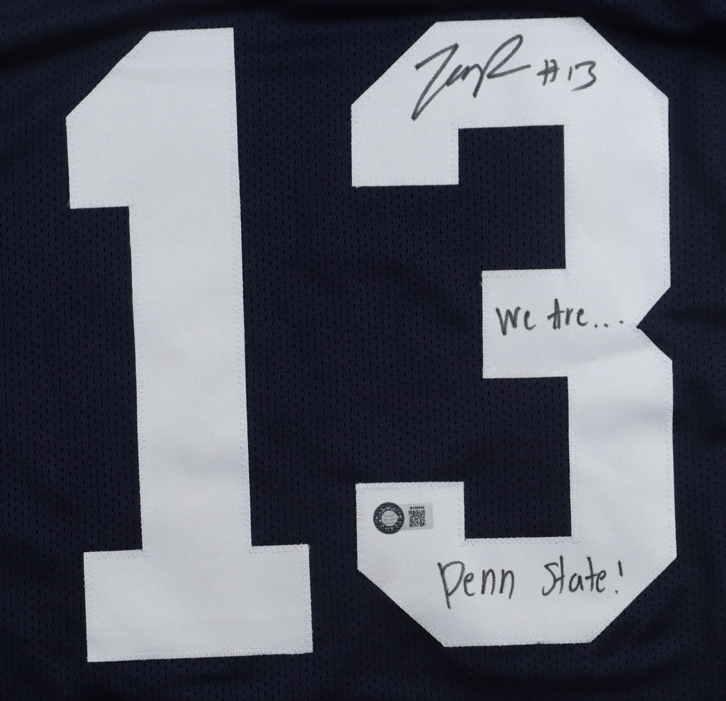 Tony Rojas Signed Jersey Inscribed "We Are... Penn State!" (Schwartz) at PristineAuction.com Tony Rojas Signed Jersey Inscribed "We Are... Penn State!" (Schwartz) at PristineAuction.com