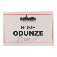 Rome Odunze Signed 2024 Chicago Sports Spectacular 11x17 Show Sign (Schwartz) at PristineAuction.com