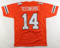 Vinny Testaverde Signed Jersey (Schwartz) at PristineAuction.com