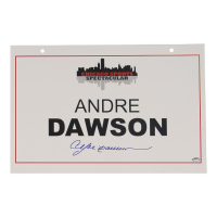 Andre Dawson Signed 2024 Chicago Sports Spectacular 11x17 Show Sign (Schwartz) at PristineAuction.com