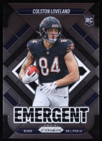 Colston Loveland 2025 Panini Prizm Emergent #20 RC at PristineAuction.com