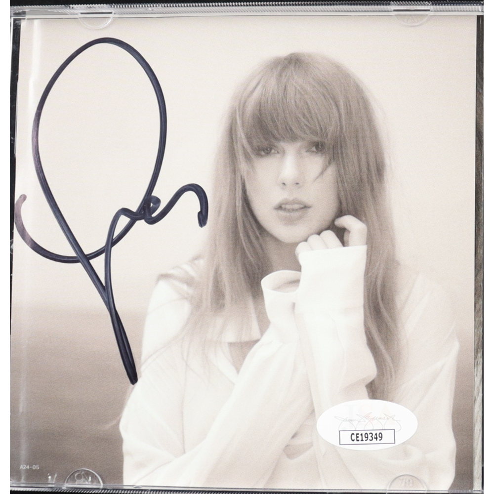 Taylor Swift Signed "The Tortured Poets Department" CD Album Insert (JSA) at PristineAuction.com