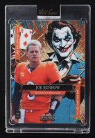 Joe Burrow 2025 Wild Card 5 Card Draw Stacked Deck Joker Orange Cross Hatch Foil #SDJW-JBNB02 #1/1 at PristineAuction.com