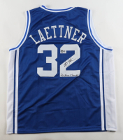 Christian Laettner Signed Jersey Inscribed "2x NCAA Champs" (Schwartz) at PristineAuction.com