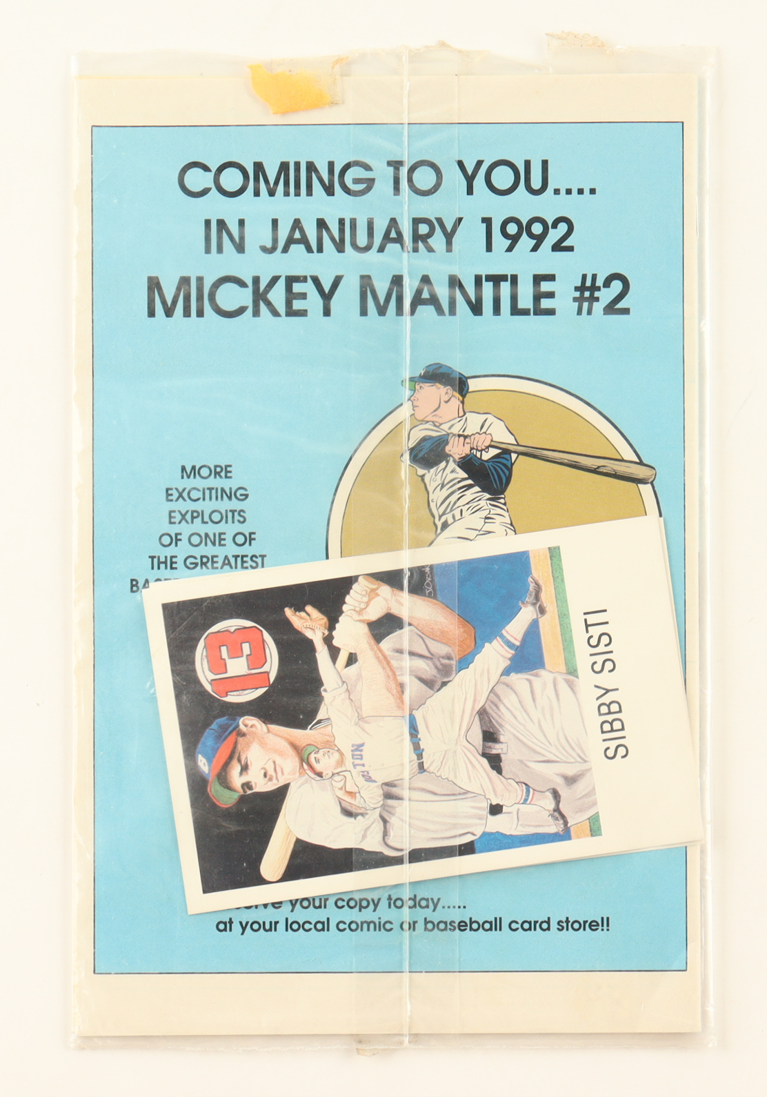 1991 "Mickey Mantle" Issue #1 Magnum Comic Book at PristineAuction.com 1991 "Mickey Mantle" Issue #1 Magnum Comic Book at PristineAuction.com