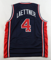 Christian Laettner Signed Jersey (Schwartz) at PristineAuction.com