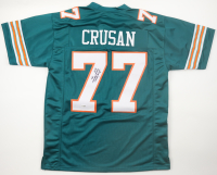Doug Crusan Signed Jersey Inscribed "Miami Dolphins" & "17-0" (JSA) at PristineAuction.com