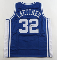 Christian Laettner Signed Jersey (Schwartz) at PristineAuction.com