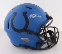 Jonathan Taylor Signed Colts Full-Size Rave Alternate Speed Helmet (Schwartz) at PristineAuction.com