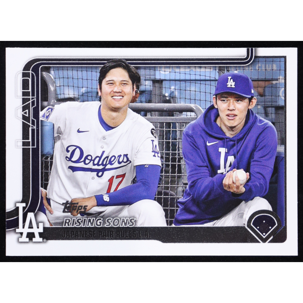 Shohei Ohtani / Roki Sasaki RC 2025 Topps Update #US269 at PristineAuction.com