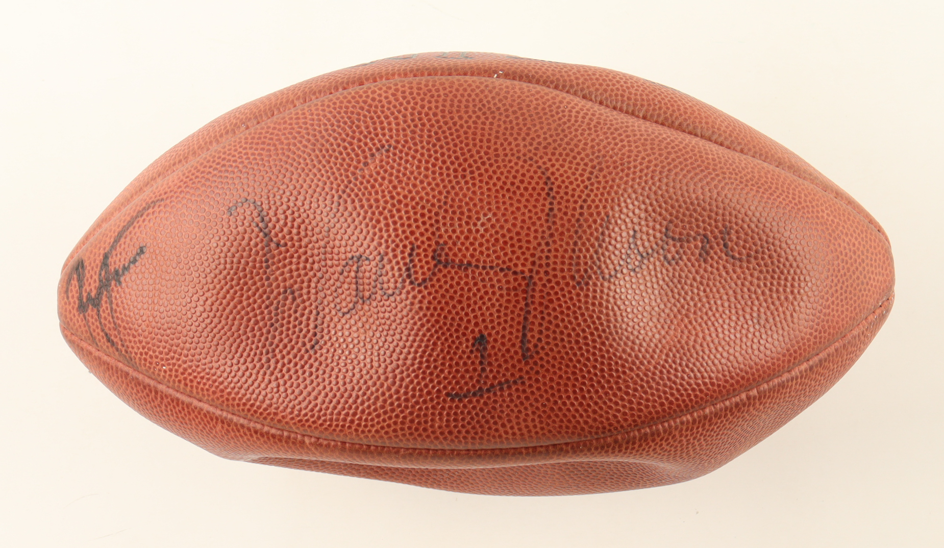 Warren Moon Signed NFL Football (JSA) at PristineAuction.com Warren Moon Signed NFL Football (JSA) at PristineAuction.com