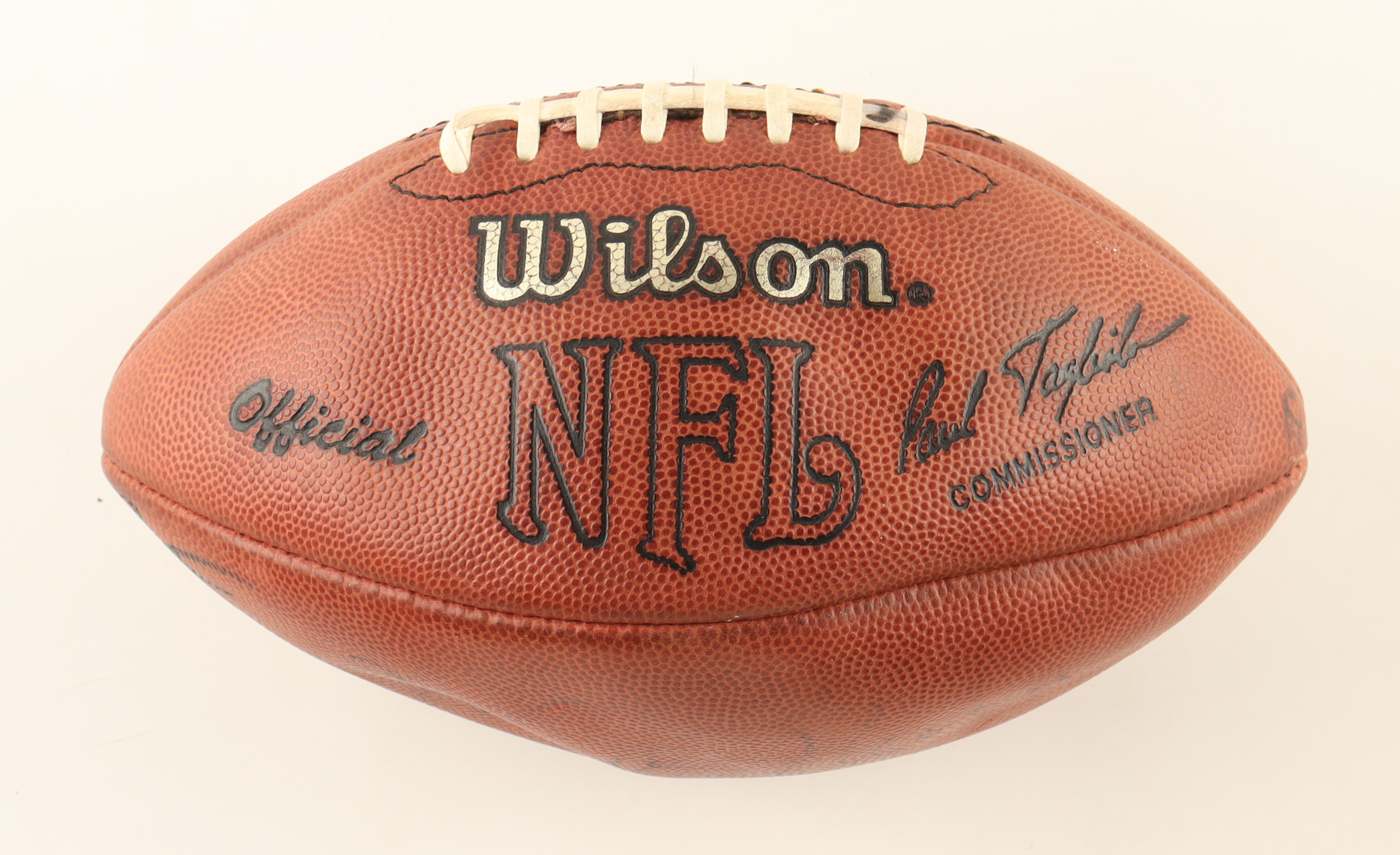 Warren Moon Signed NFL Football (JSA) at PristineAuction.com Warren Moon Signed NFL Football (JSA) at PristineAuction.com