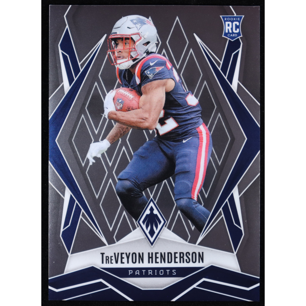 TreVeyon Henderson 2025 Panini Phoenix #187 RC at PristineAuction.com