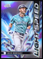 Julio Rodriguez 2025 Topps Cosmic Chrome Light Speed #LS9 at PristineAuction.com