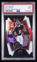 Kyle Pitts 2021 Select Prizm White Die Cut #146 #02/99 RC (PSA 9) at PristineAuction.com