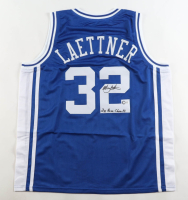 Christian Laettner Signed Jersey Inscribed "2x NCAA Champs" (Schwartz) at PristineAuction.com