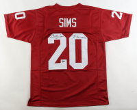 Billy Sims Signed Jersey Inscribed "78 Heisman" (Schwartz) at PristineAuction.com