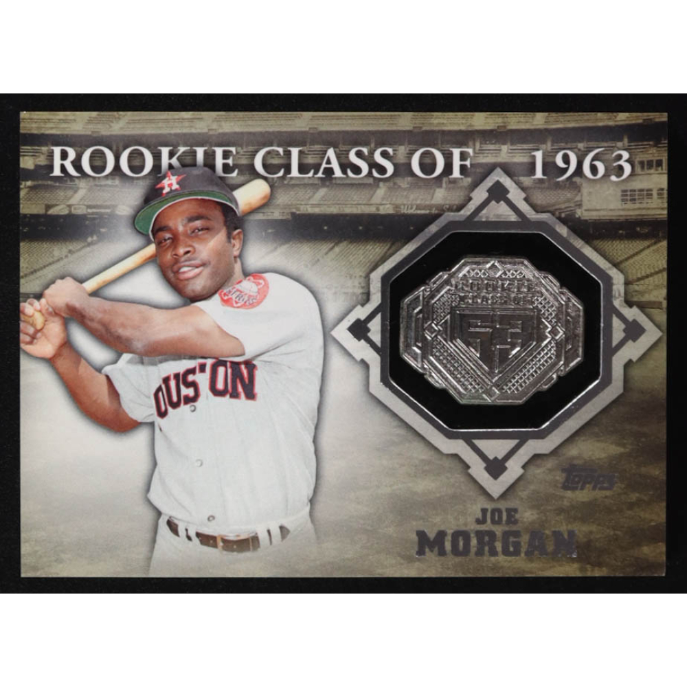 Joe Morgan 2014 Topps Class Rings Silver #CR50 at PristineAuction.com