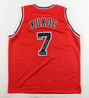 Toni Kukoc Signed Jersey Inscribed "HOF 21" (Schwartz) at PristineAuction.com
