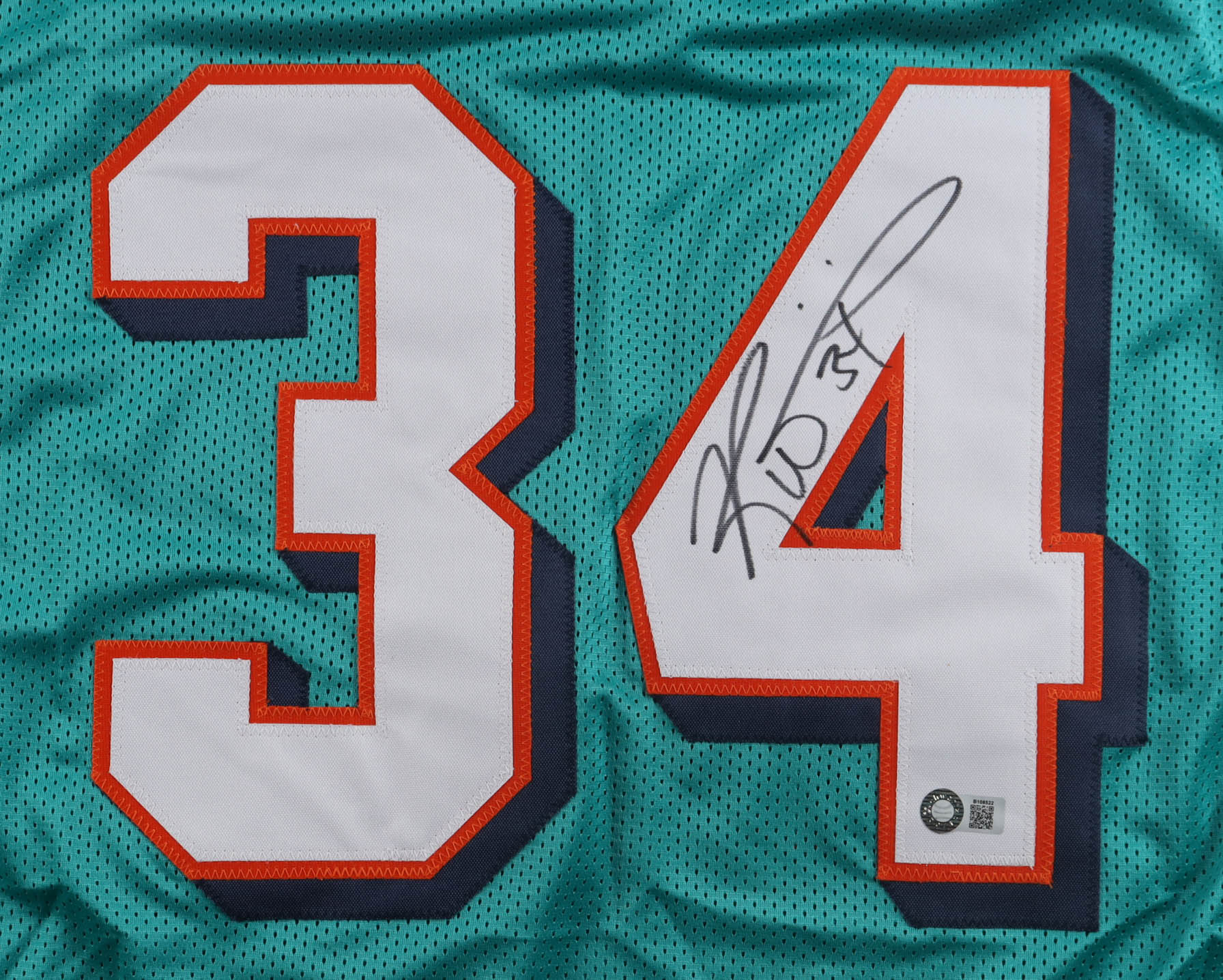 Ricky Williams Signed Jersey (Schwartz) at PristineAuction.com Ricky Williams Signed Jersey (Schwartz) at PristineAuction.com