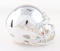 Nick Bosa Signed Ohio State Buckeyes Chrome Speed Mini Helmet (JSA) at PristineAuction.com