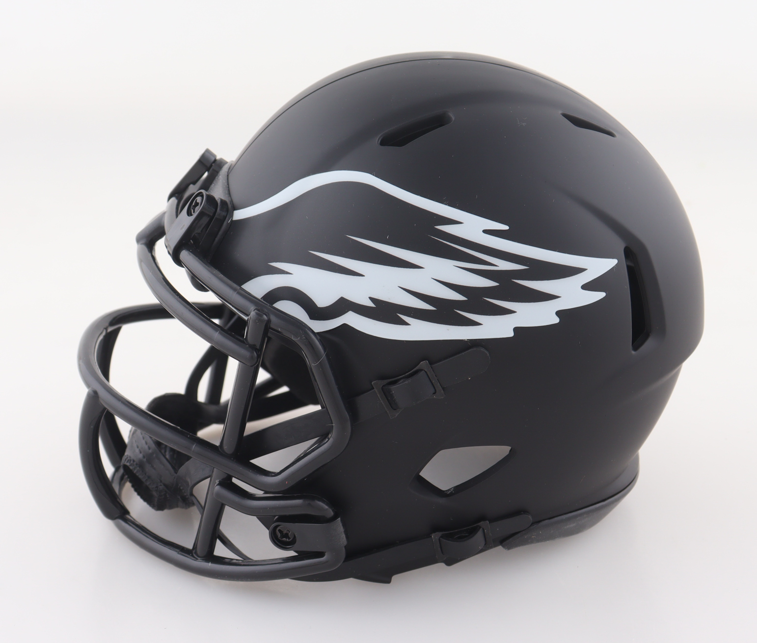 Randall Cunningham Signed Eagles Eclipse Alternate Speed Mini Helmet (Beckett) at PristineAuction.com Randall Cunningham Signed Eagles Eclipse Alternate Speed Mini Helmet (Beckett) at PristineAuction.com