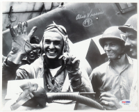 Alexander Vraciu Signed 8x10 Photo Inscribed "19" (PSA) at PristineAuction.com