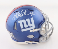 Michael Strahan Signed Giants Speed Mini Helmet (Beckett) at PristineAuction.com
