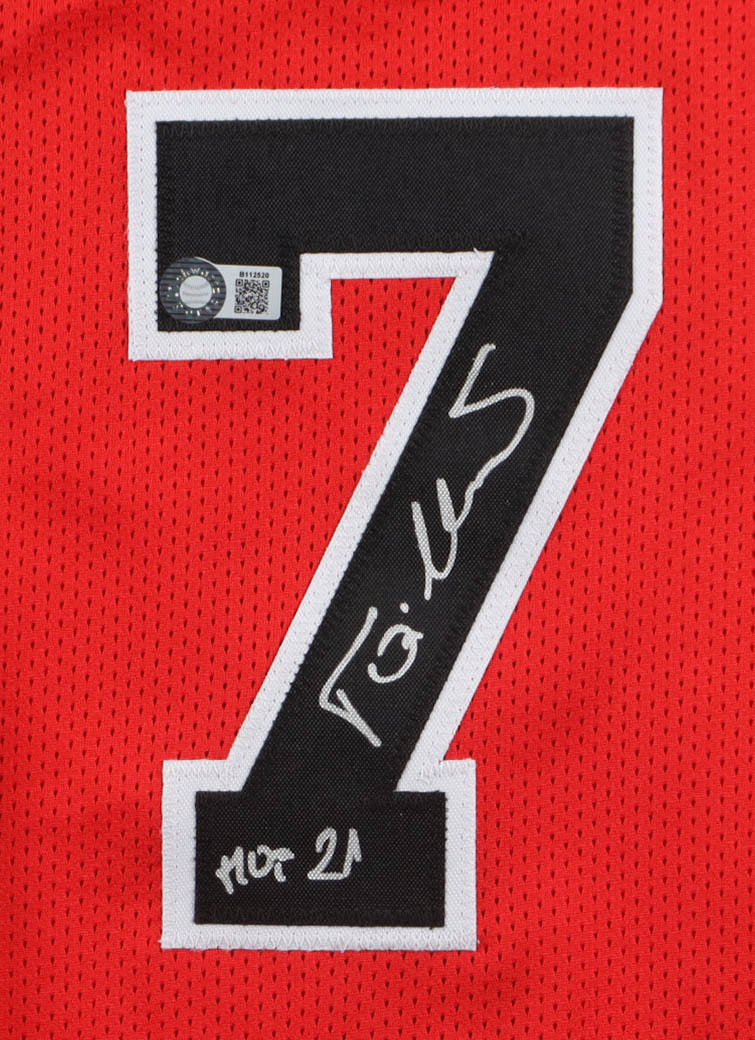 Toni Kukoc Signed Jersey Inscribed "HOF 21" (Schwartz) at PristineAuction.com Toni Kukoc Signed Jersey Inscribed "HOF 21" (Schwartz) at PristineAuction.com