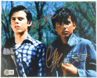 Ralph Macchio & C. Thomas Howell Signed "The Outsiders" 8x10 Photo (Beckett) at PristineAuction.com