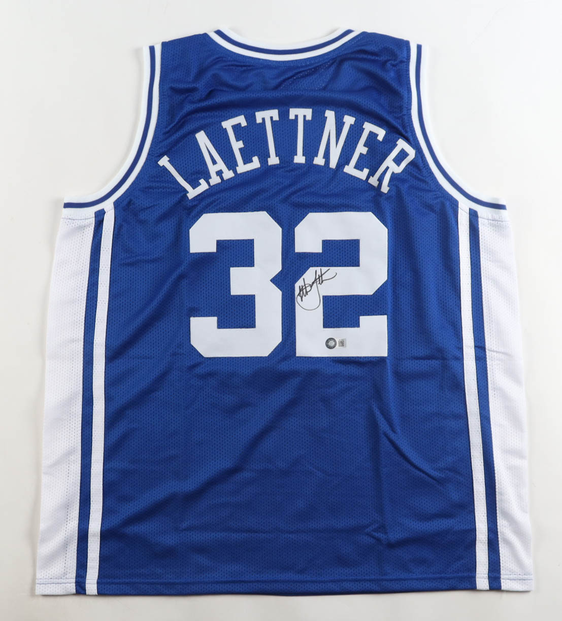 Christian Laettner Signed Jersey (Schwartz) at PristineAuction.com Christian Laettner Signed Jersey (Schwartz) at PristineAuction.com