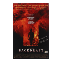 William Baldwin Signed "Backdraft" 11x17 Movie Poster (Schwartz) at PristineAuction.com