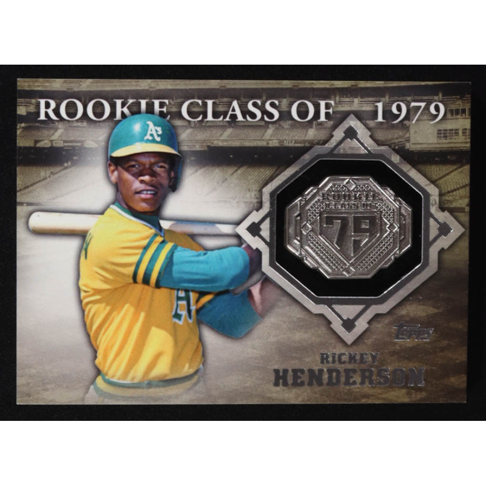 Rickey Henderson 2014 Topps Class Rings Silver #CR14 at PristineAuction.com