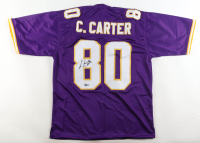 Cris Carter Signed Jersey (Schwartz) at PristineAuction.com