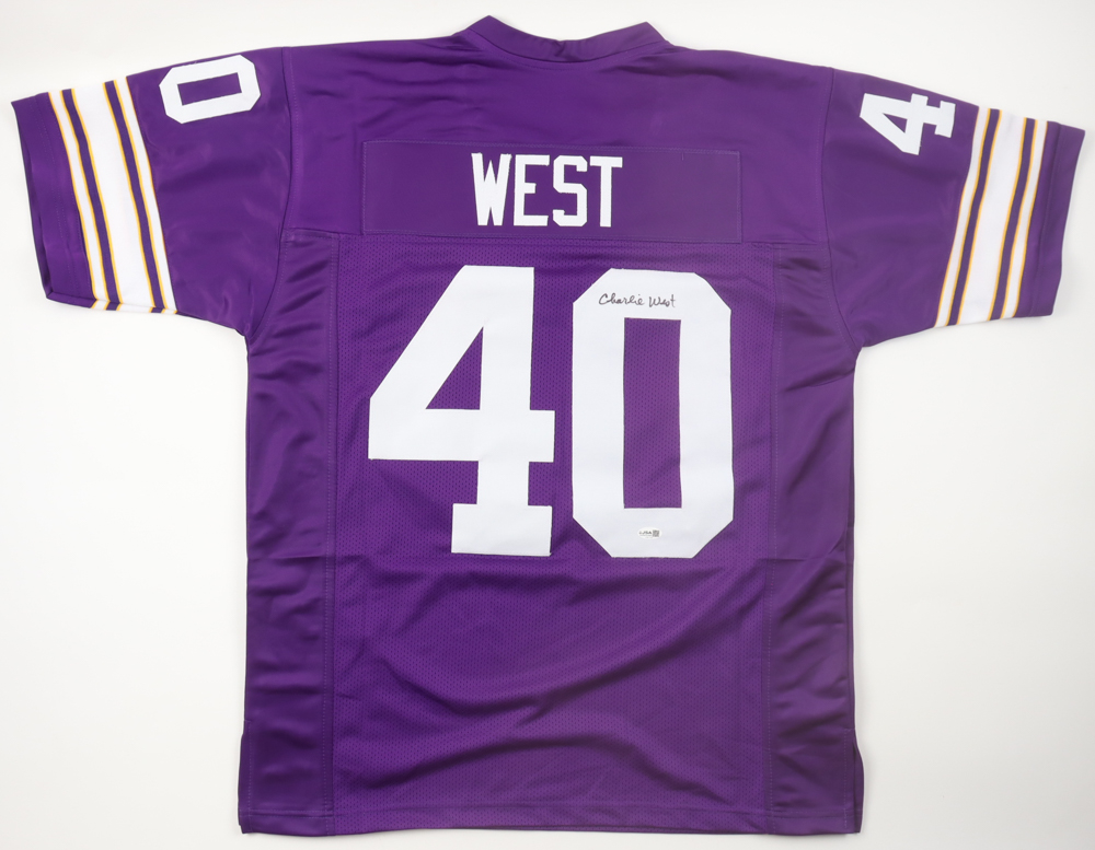 Charlie West Signed Jersey (JSA) at PristineAuction.com Charlie West Signed Jersey (JSA) at PristineAuction.com