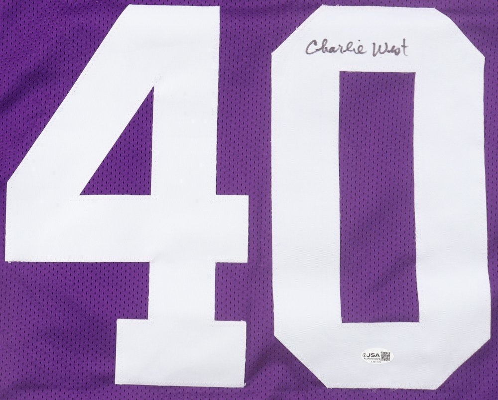 Charlie West Signed Jersey (JSA) at PristineAuction.com Charlie West Signed Jersey (JSA) at PristineAuction.com